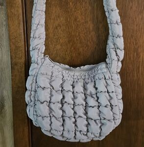 Wild Fable Taupe Quilted Shoulder Bag